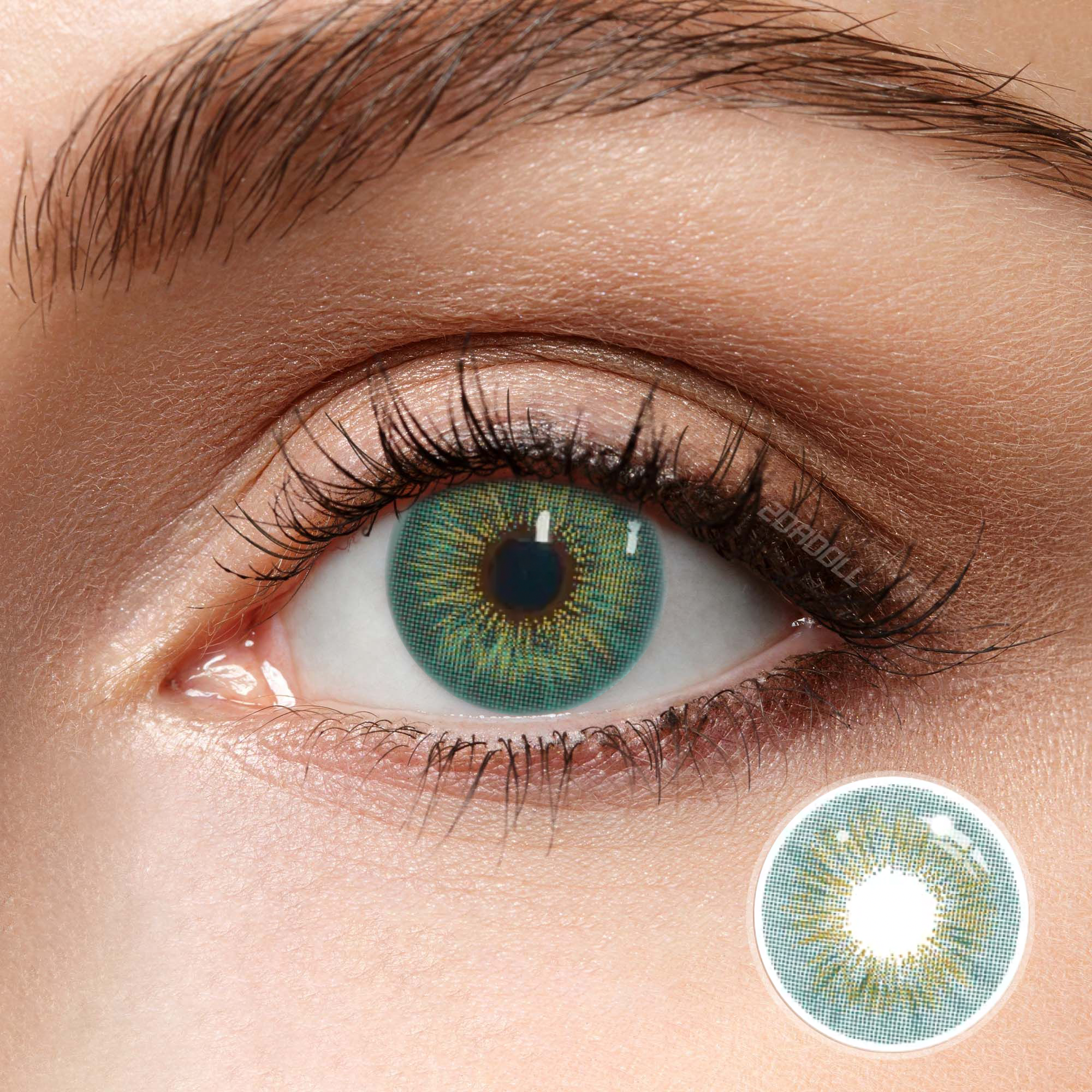 2Dadoll Bella blue-green Contact Lenses(1 pair/6 months) – 2dadoll