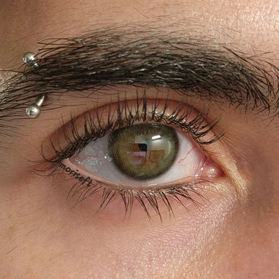 2Dadoll coko green Men Colored Contact Lenses(1 pair/6 months)