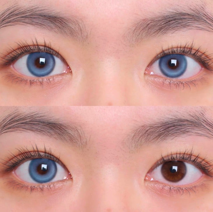 2DADOLL coconut BLUE CONTACT LENSES(1 PAIR/6 MONTHS)