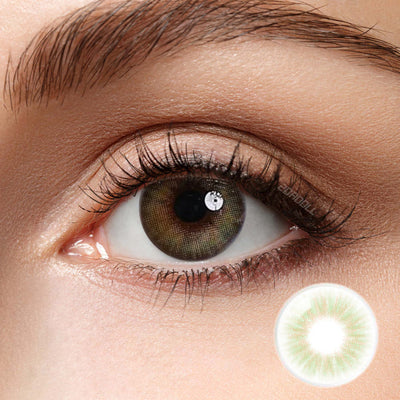 2Dadoll Rhea Green Colored Contact Lenses(1 pair)