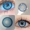 2Dadoll Veil Blue Colored Contact Lenses (1 pair)