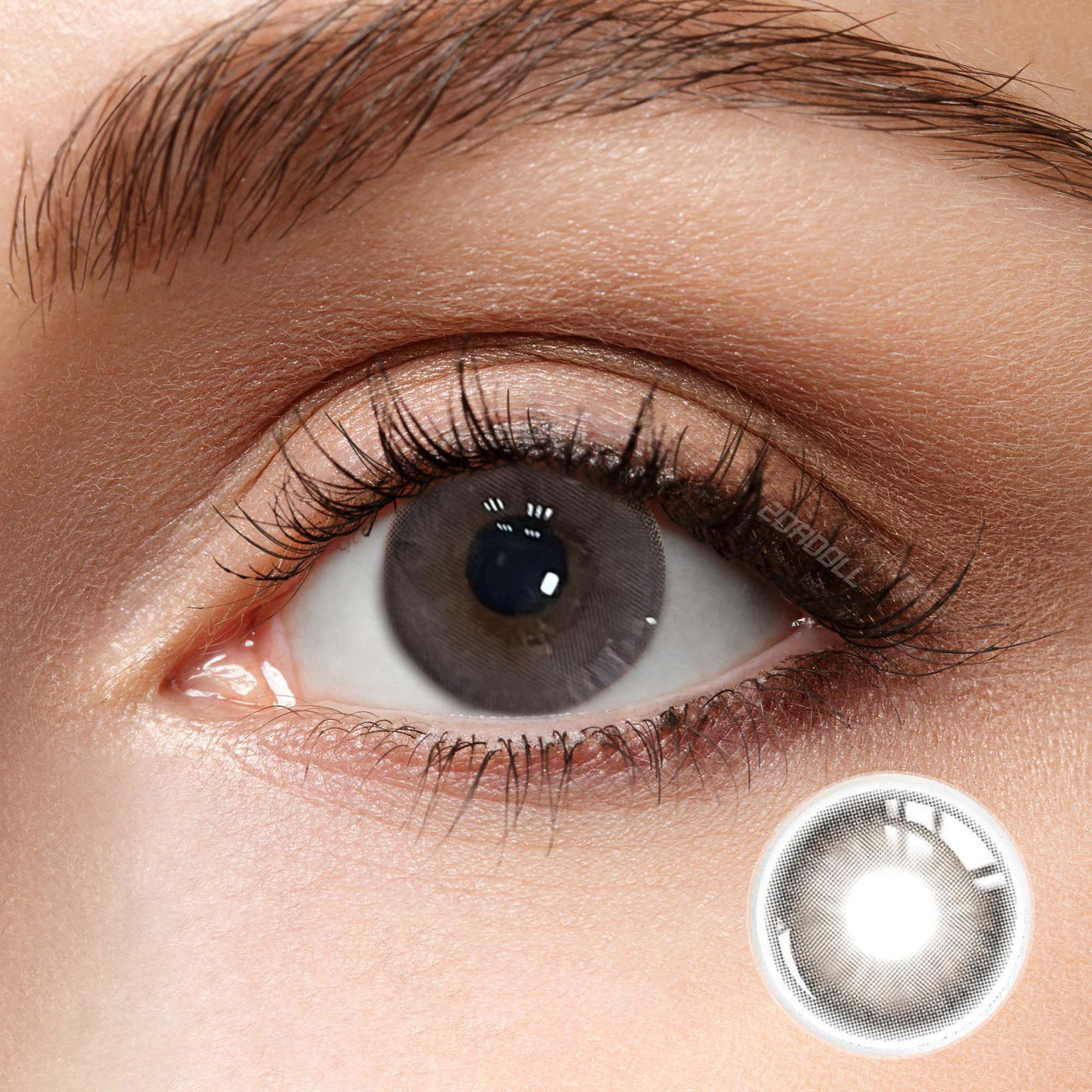 2Dadoll susu grey Contact Lenses(1 pair/6 months)