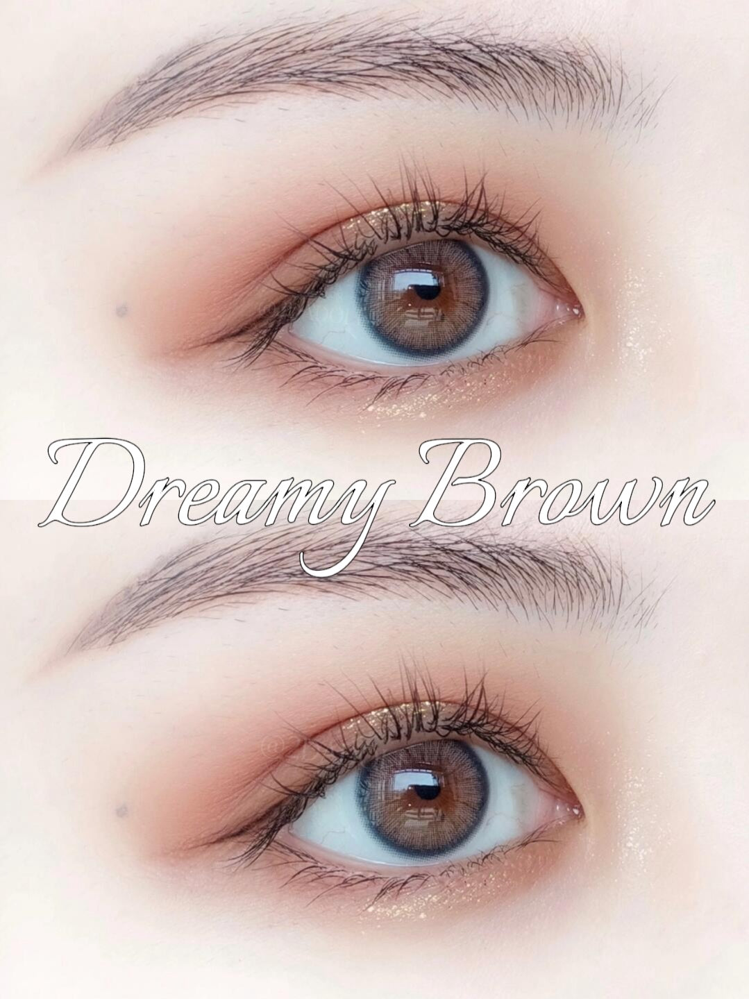 2Dadoll Dreamy Brown Contact Lenses(1 pair/6 months)