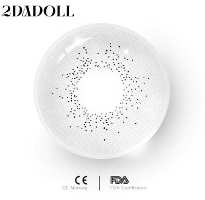 2Dadoll Ocean Grey Contact Lenses(1 pair/6 months)