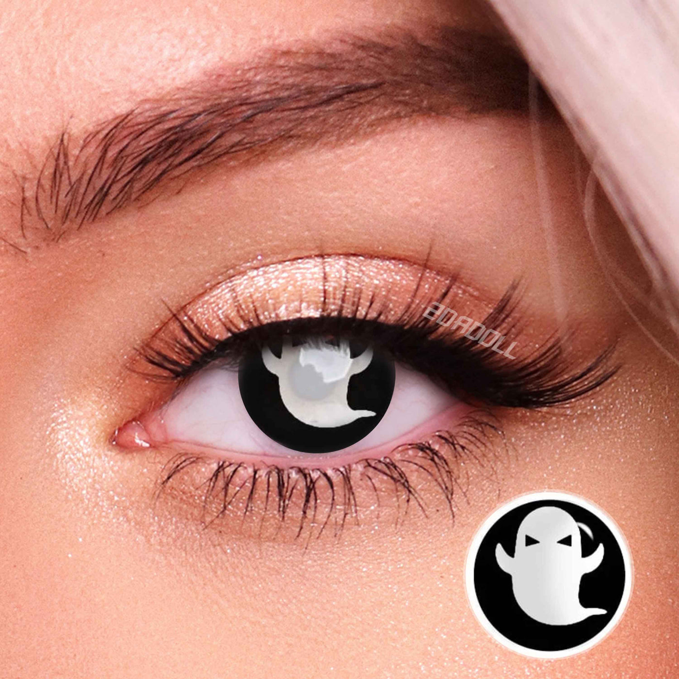 2Dadoll Ghost Contact Lenses(1 pair/6 months)