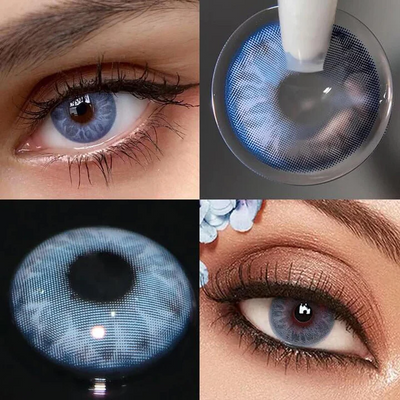 2Dadoll lake blue Contact Lenses(1 pair/6 months)