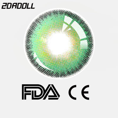 2Dadoll Pixie Green Colored Contact Lenses(1 pair)