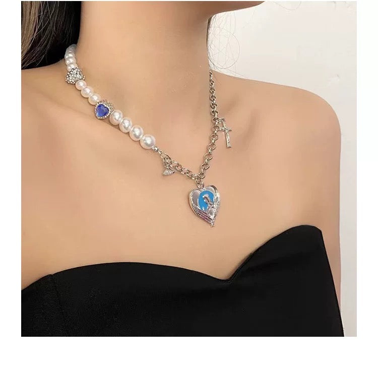 Diamond Tears Necklace