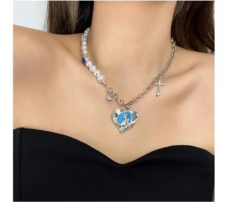 Diamond Tears Necklace