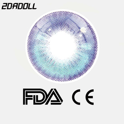 2Dadoll Anime blue Contact Lenses(1 pair/6 months)