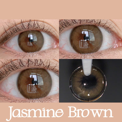 2Dadoll jasmine brown Contact Lenses(1 pair/6 months)