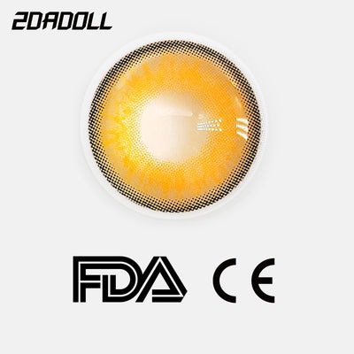 2Dadoll Bratz brown Colored Contact Lenses(1 pair)