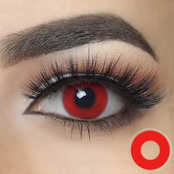 2Dadoll Infinity Red Contact Lenses(1 pair/6 months)