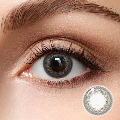 2Dadoll Crush Grey Colored Contact Lenses(1 pair)