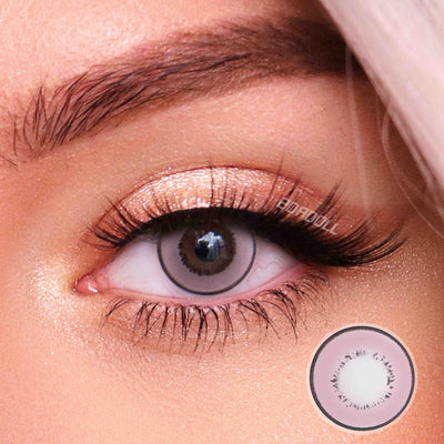 2Dadoll Cutie pink Contact Lenses(1 pair/6 months)