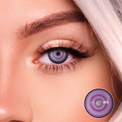 2Dadoll Drunk purple Contact Lenses(1 pair/6 months)