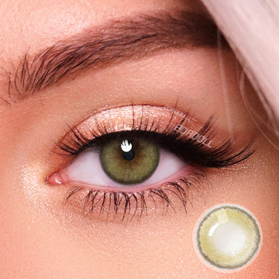 2Dadoll Jammy green Contact Lenses(1 pair/6 months)
