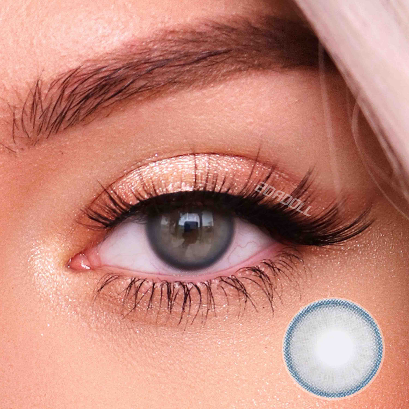 2Dadoll kiko grey Contact Lenses(1 pair/6 months)