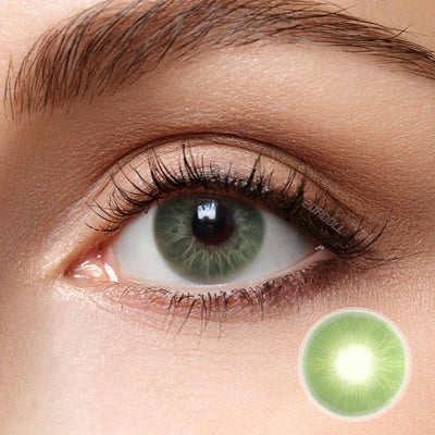 2Dadoll Love Story Endorphin Green Contact Lenses(1 pair/6 months)