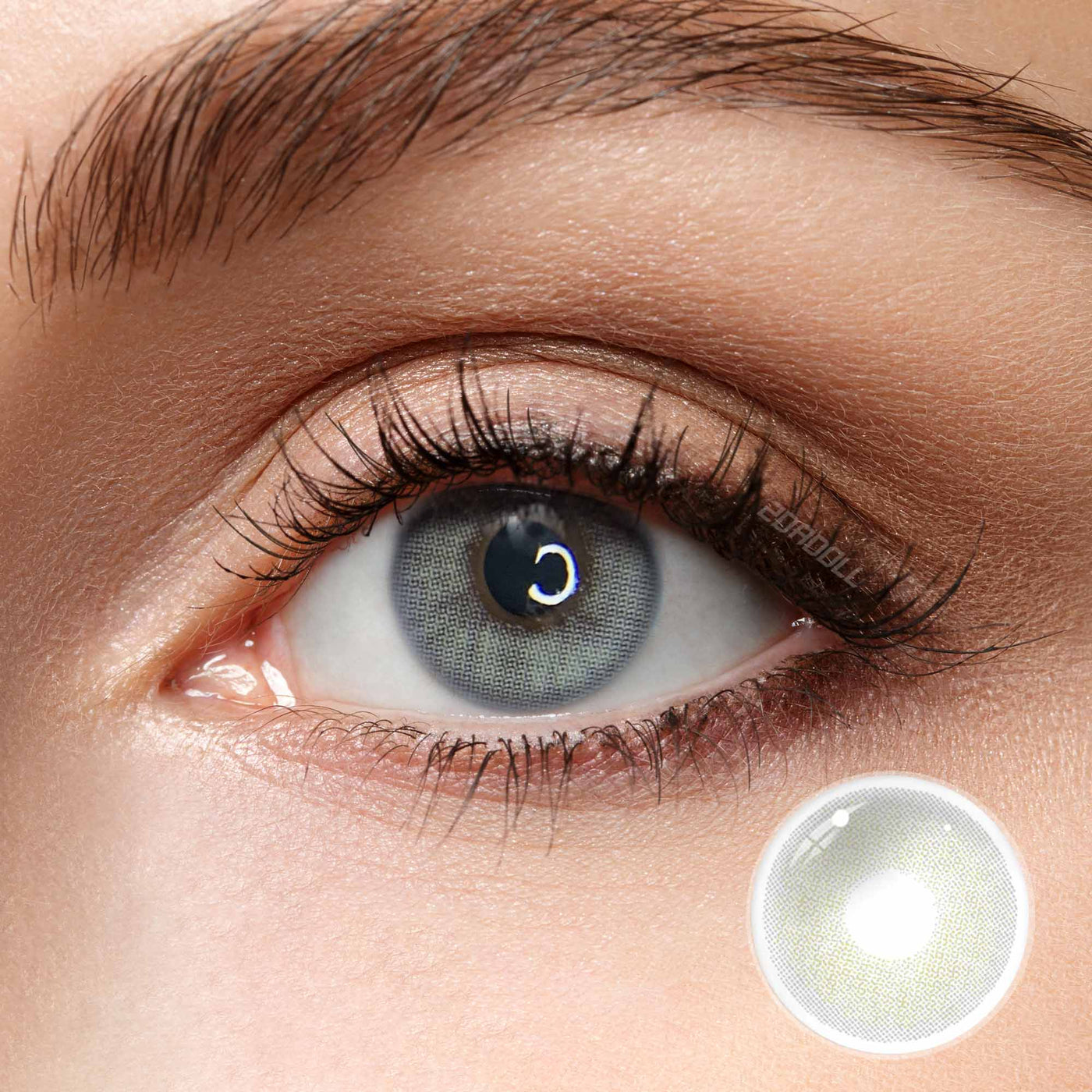 2Dadoll World Gray Contact Lenses(1 pair/6 months)